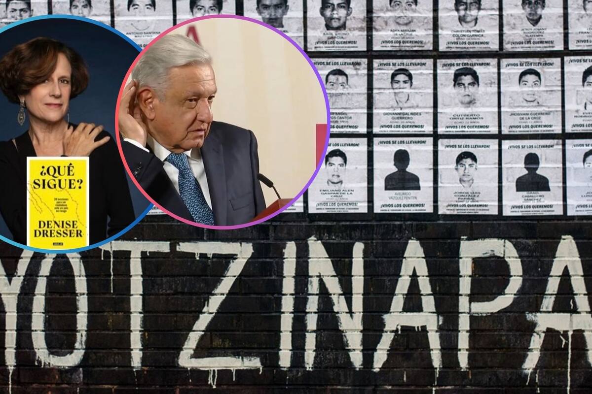 Denise Dresser acusa a AMLO de actuar igual que Peña Nieto frente a caso Ayotzinapa