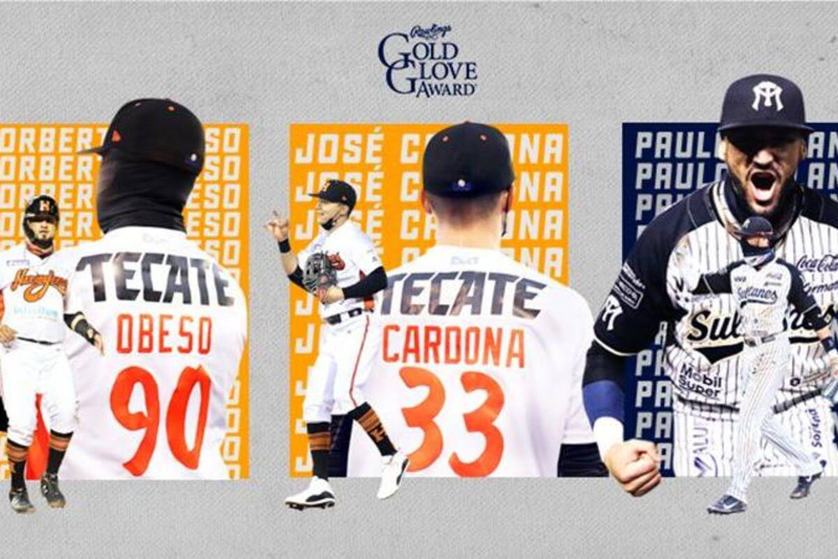 Dos Naranjeros ganan el Guante de Oro en la LMP