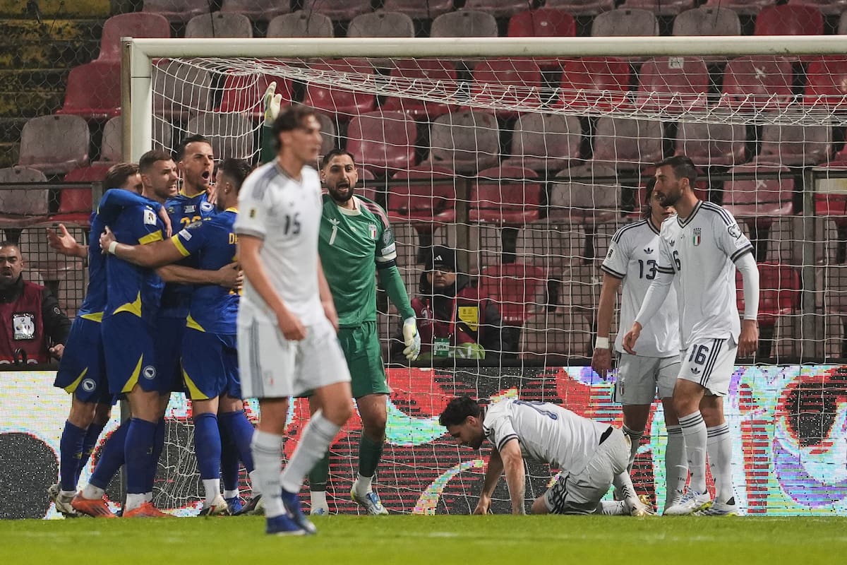 Bosnia y Herzegovina vs Italia: Goles, resumen, penales y mejores momentos del Repechaje Europeo