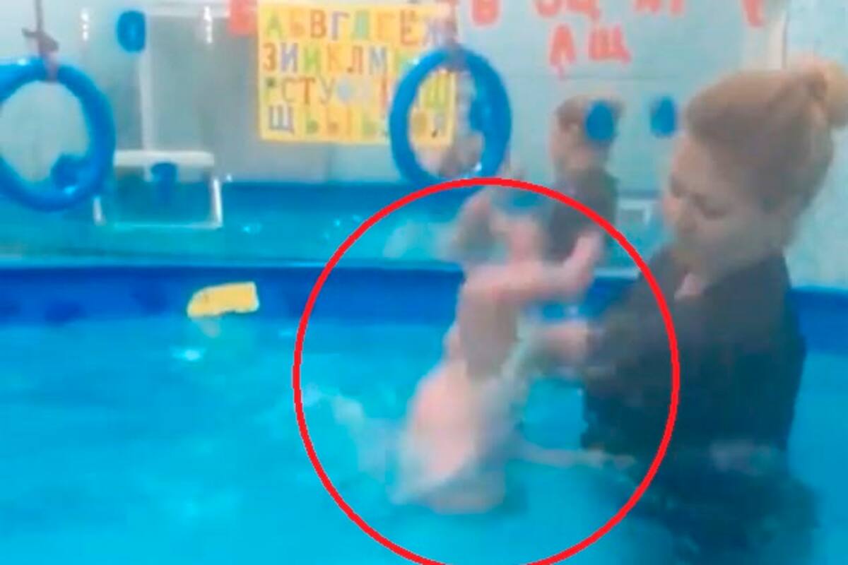 VIDEO: Entrenadora de natación ahoga a bebés con discapacidades