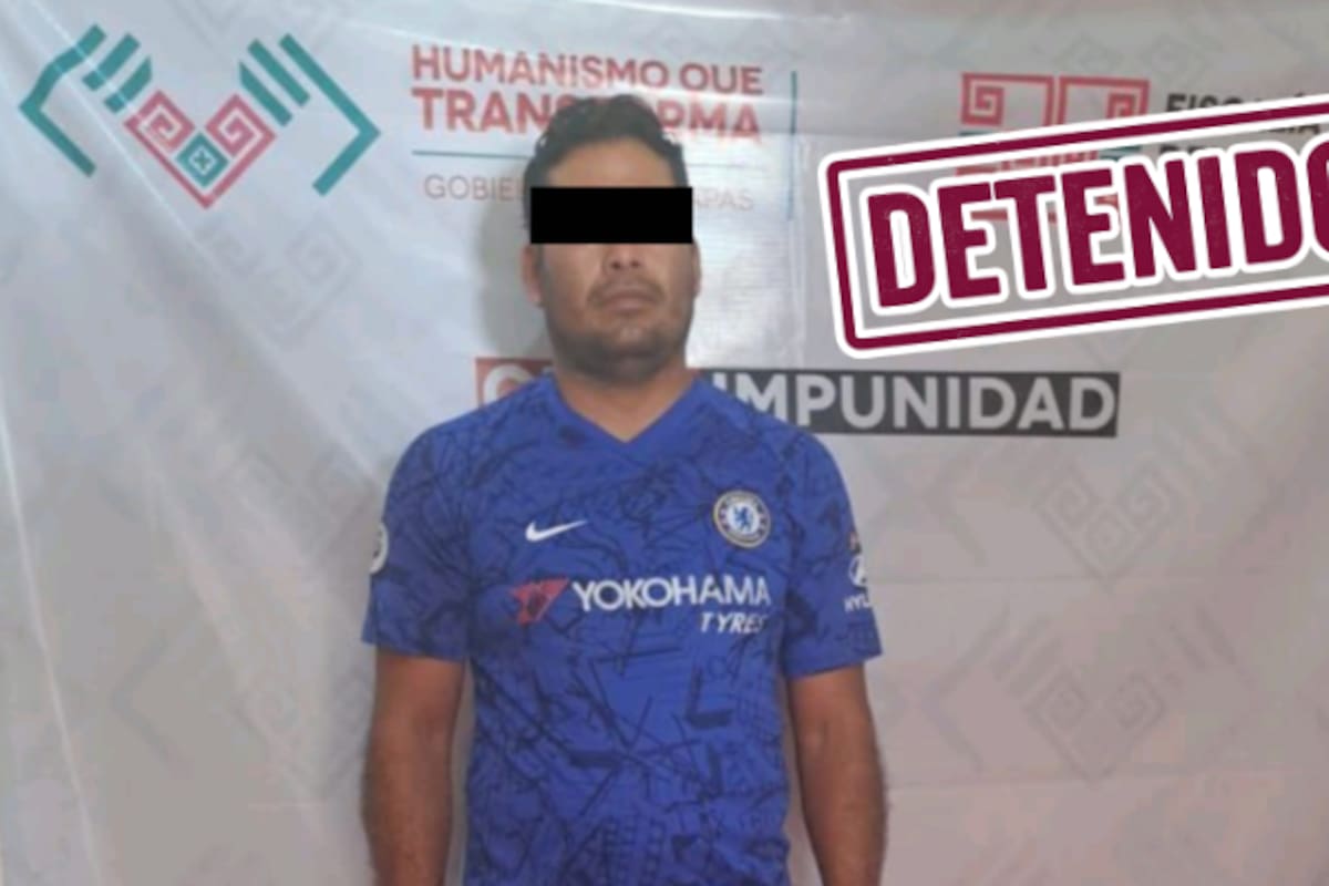 Detienen en Ocosingo a presunto agresor sexual: lo acusan de violación agravada contra una adolescente durante seis meses