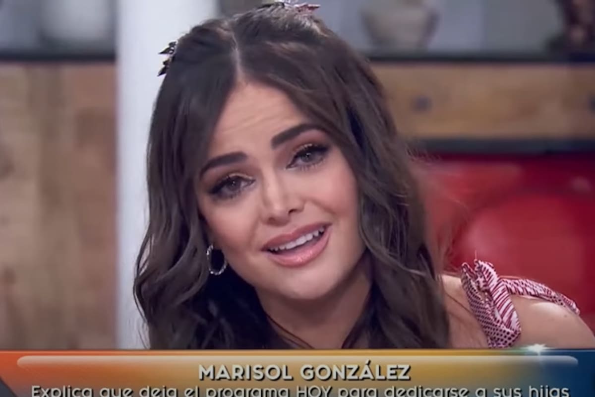 Marisol González cuenta entre lágrimas por qué se va del programa "Hoy"