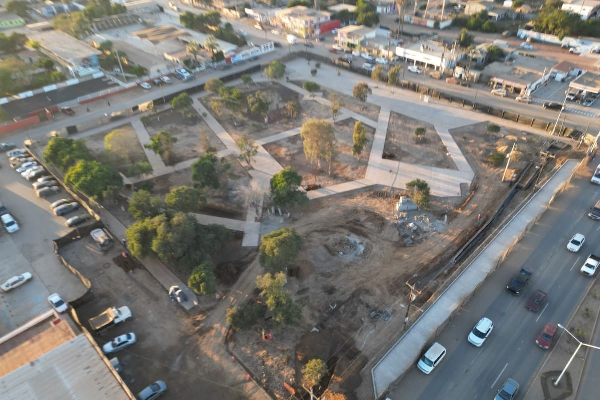 75% de avance en la primera etapa de remodelación del Parque Público Braulio Maldonado
