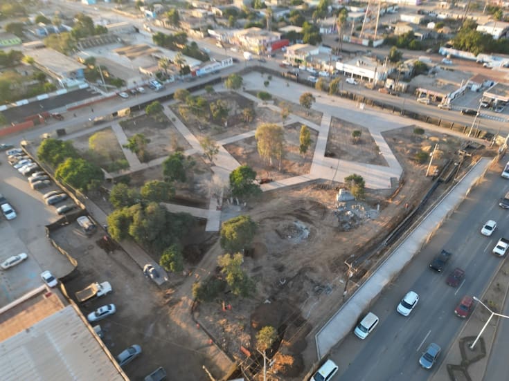 75% de avance en la primera etapa de remodelación del Parque Público Braulio Maldonado