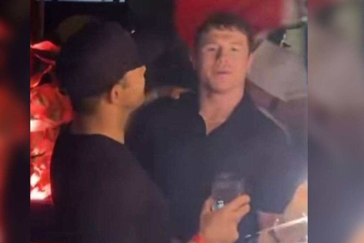 Captan a Luis Miguel de parranda con Canelo Álvarez