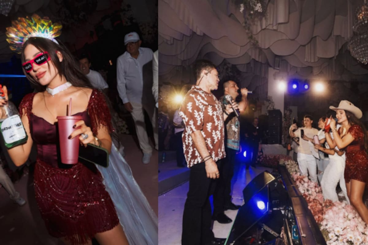 Comparten fotos y videos de la fiesta de Fernanda Gómez organizada por Canelo Álvarez; hubo mariachi, arreglos florales, regalos para invitados y una decoración temática