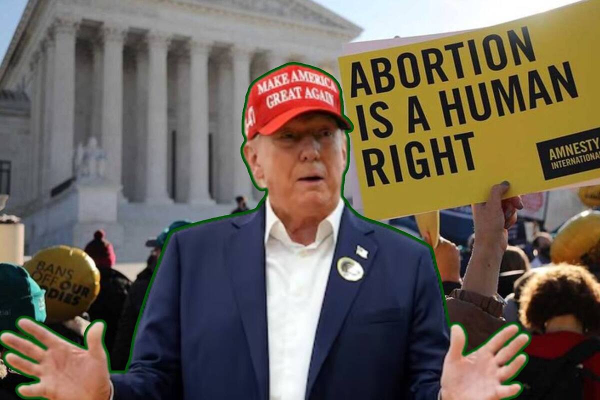 “Deja de hablar de eso”: Trump molesto por preguntas sobre su voto sobre aborto