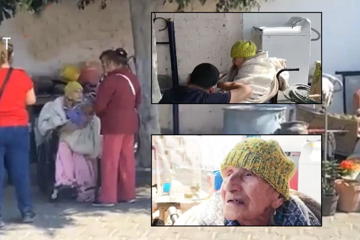 Con documentos falsos, abuelita de 103 años fue desalojada de su casa por su propio hijo y nieta