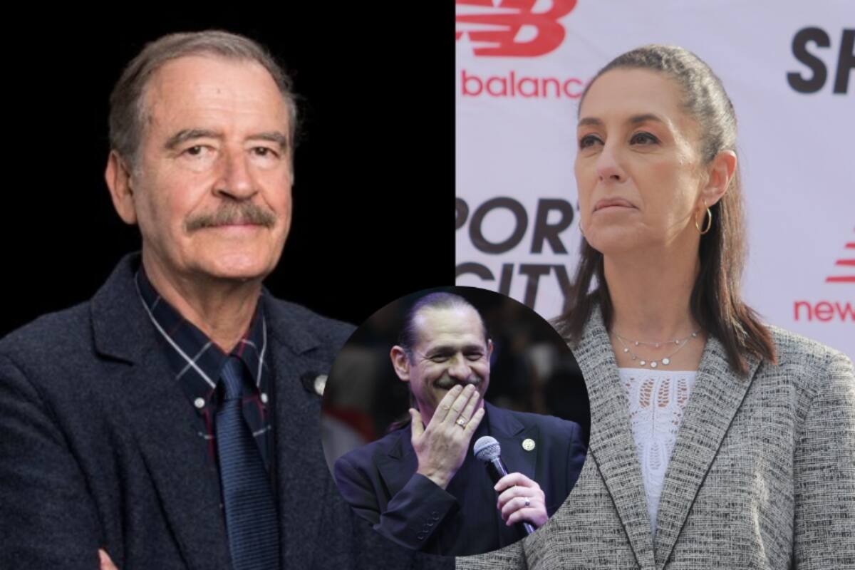 Vicente Fox compara silueta de espectaculares de Claudia Sheinbaum con Teo González