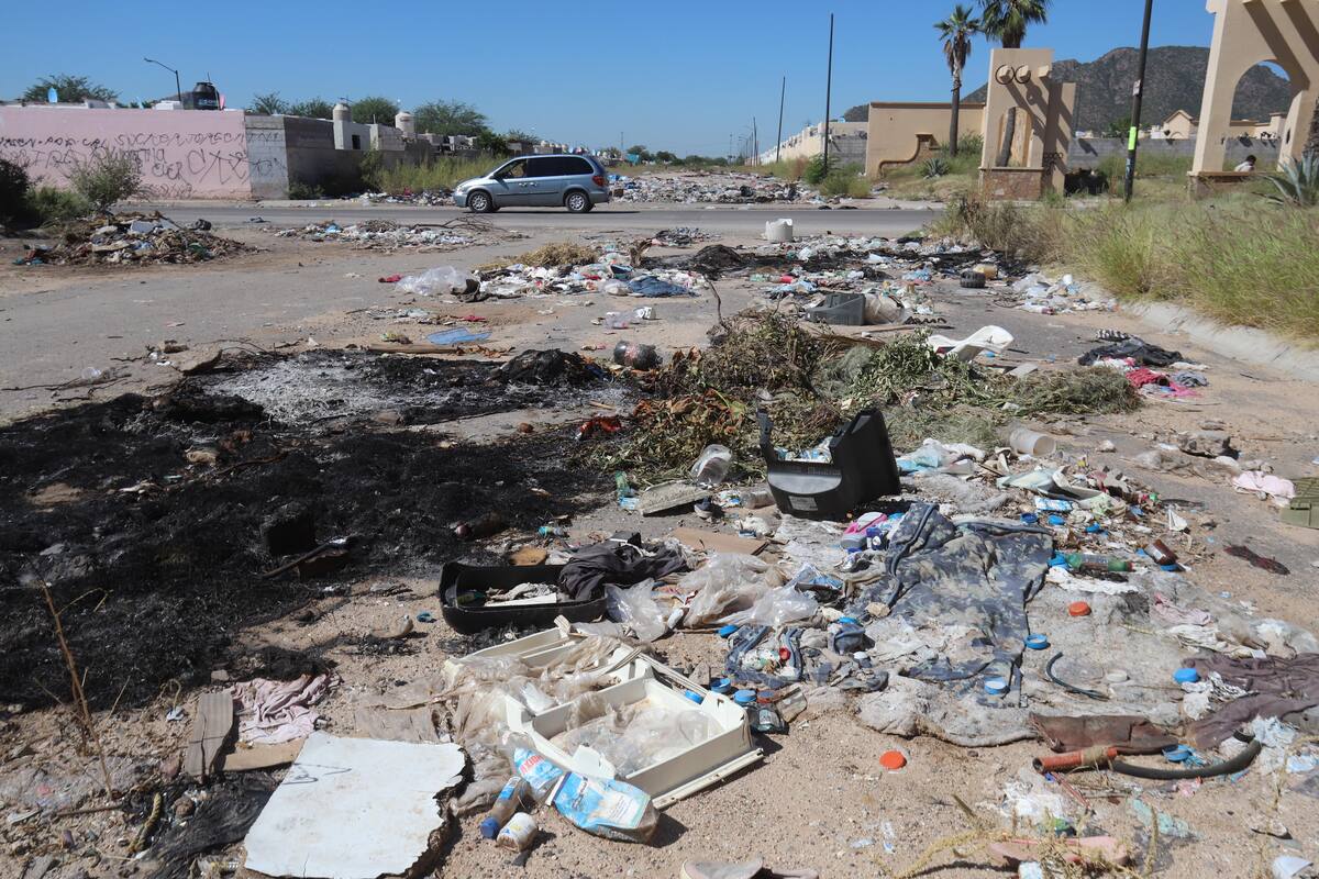 Aplicarán sanciones por tirar basura en sitios prohibidos en Agua Prieta