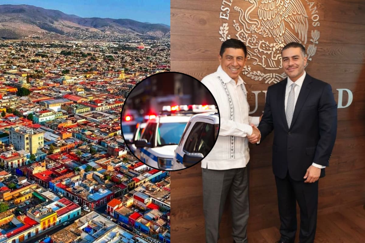Harfuch y Salomón Jara revisan estrategia de seguridad en Oaxaca: esto es lo qué se acordó