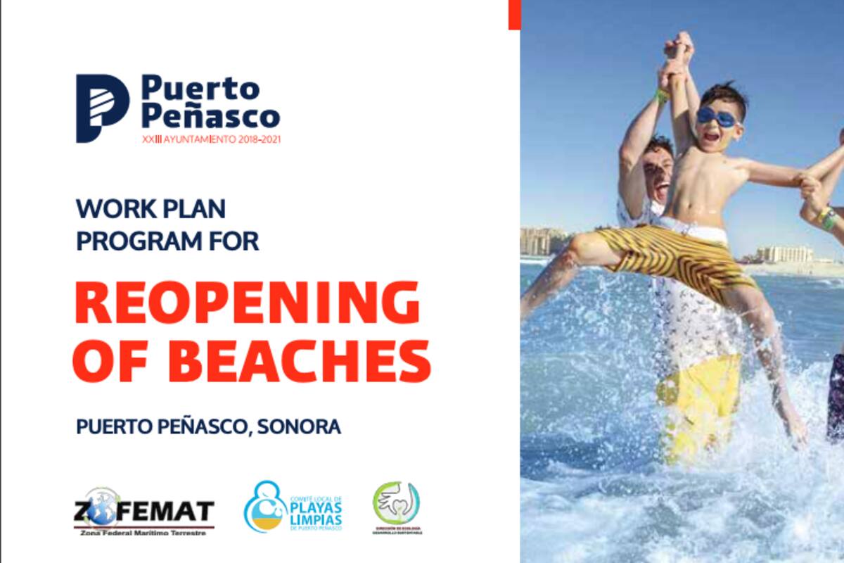 Abren mañana playas de Puerto Peñasco