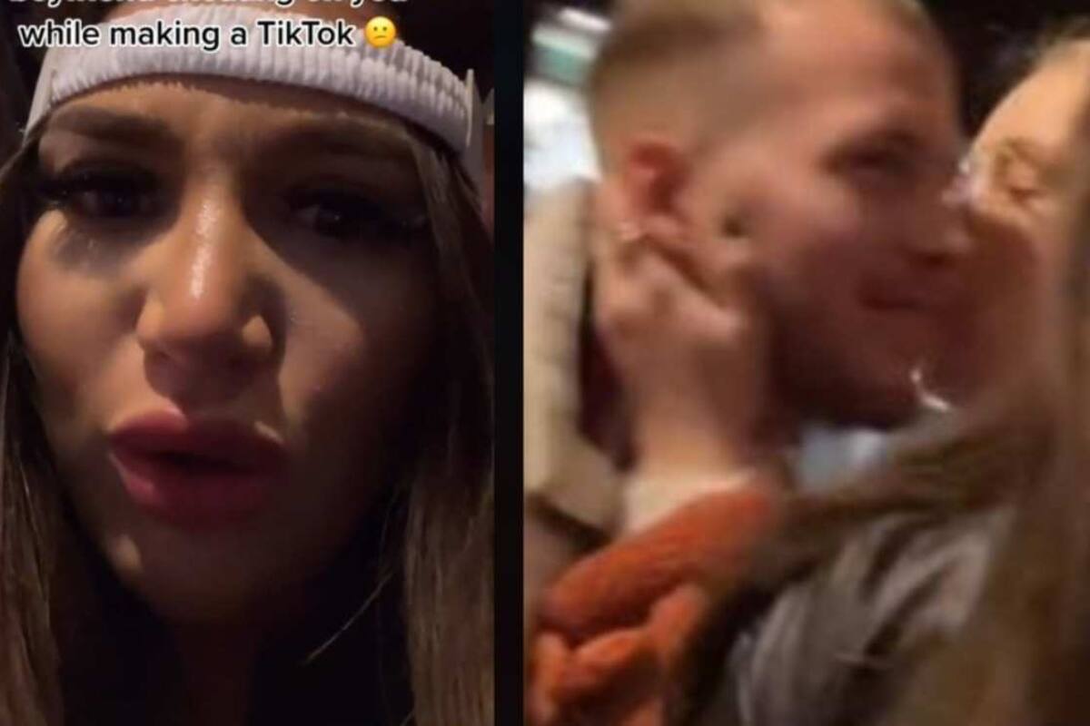 Amiga date cuenta: Joven graba TikTok y capta a su novio engañándola a sus espaldas