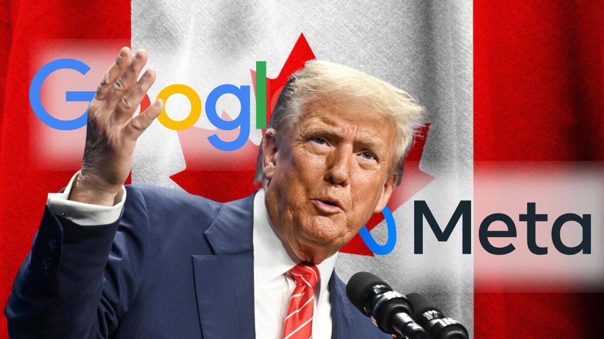 Trump rompe negociaciones comerciales con Canadá tras nuevo impuesto canadiense a empresas digitales estadounidenses; suspende conversaciones y amenaza con nuevos aranceles