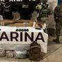 Encuentran arsenal y casi dos kilos de mariguana en camioneta abandonada rumbo a Laguna Hanson