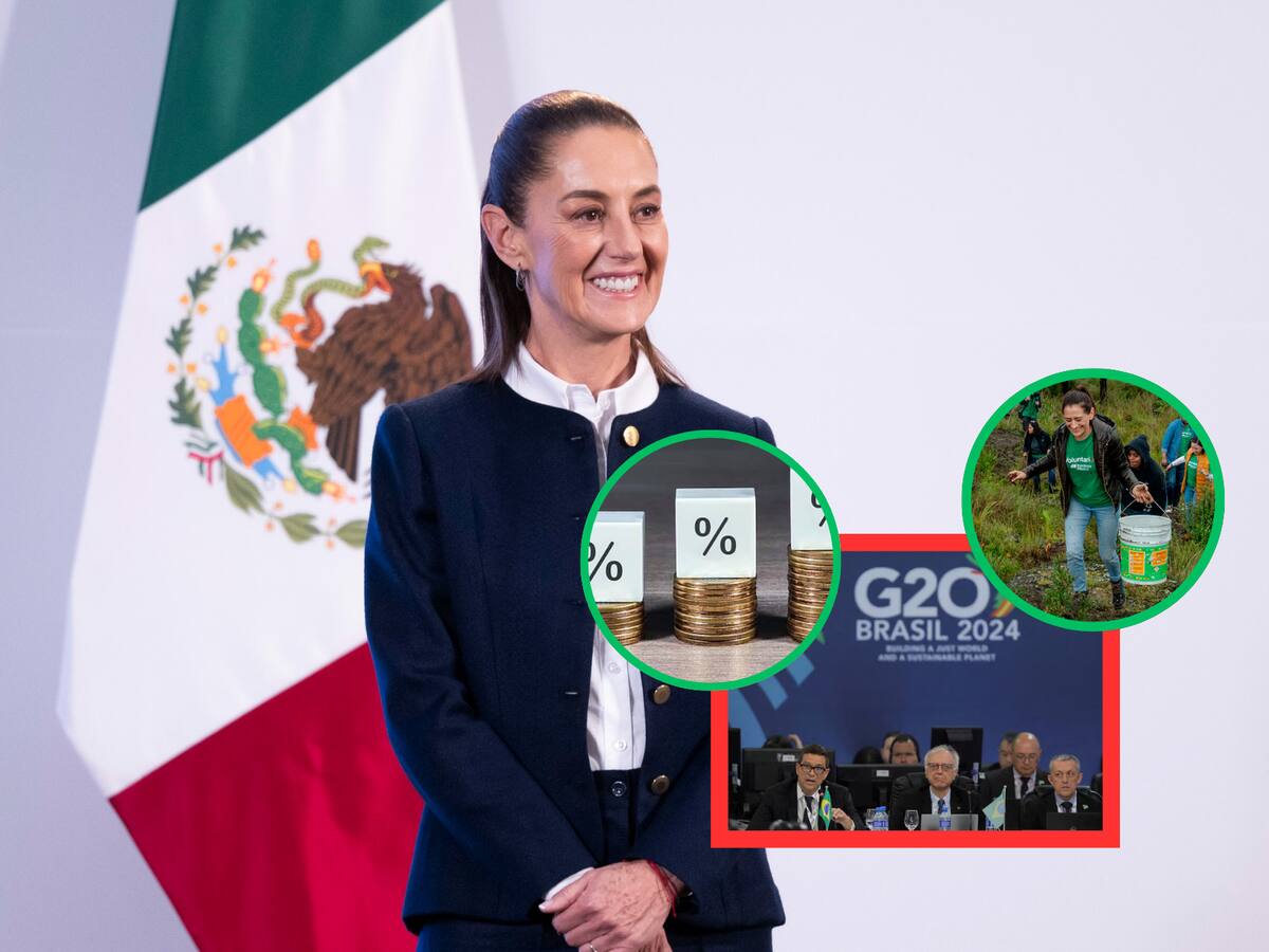 En el G20, Claudia Sheinbaum pondrá de ejemplo el aumento salarial y el programa Sembrando Vida en México. | Crédito: Presidencia