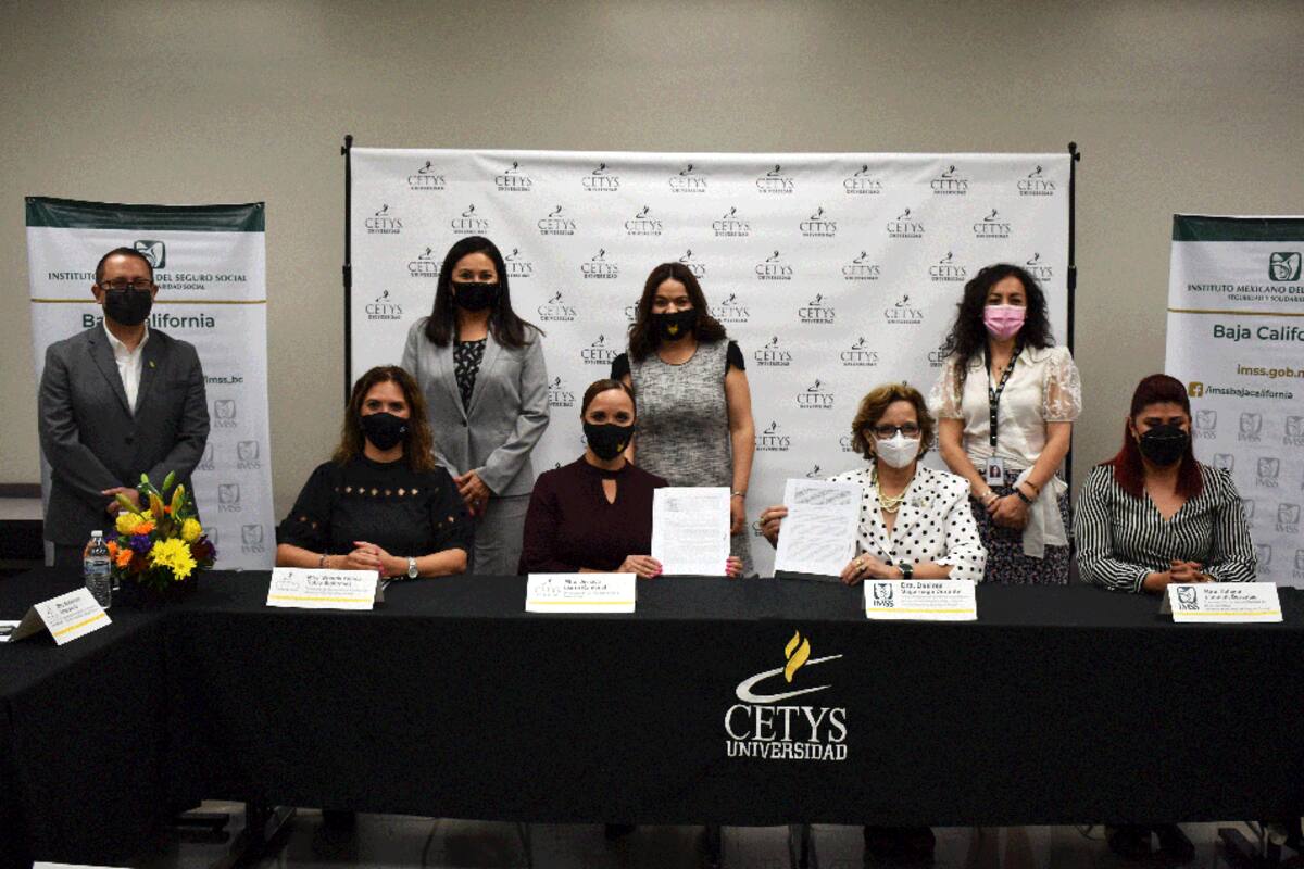 Cetys Universidad renovó su colaboración con IMSS BC