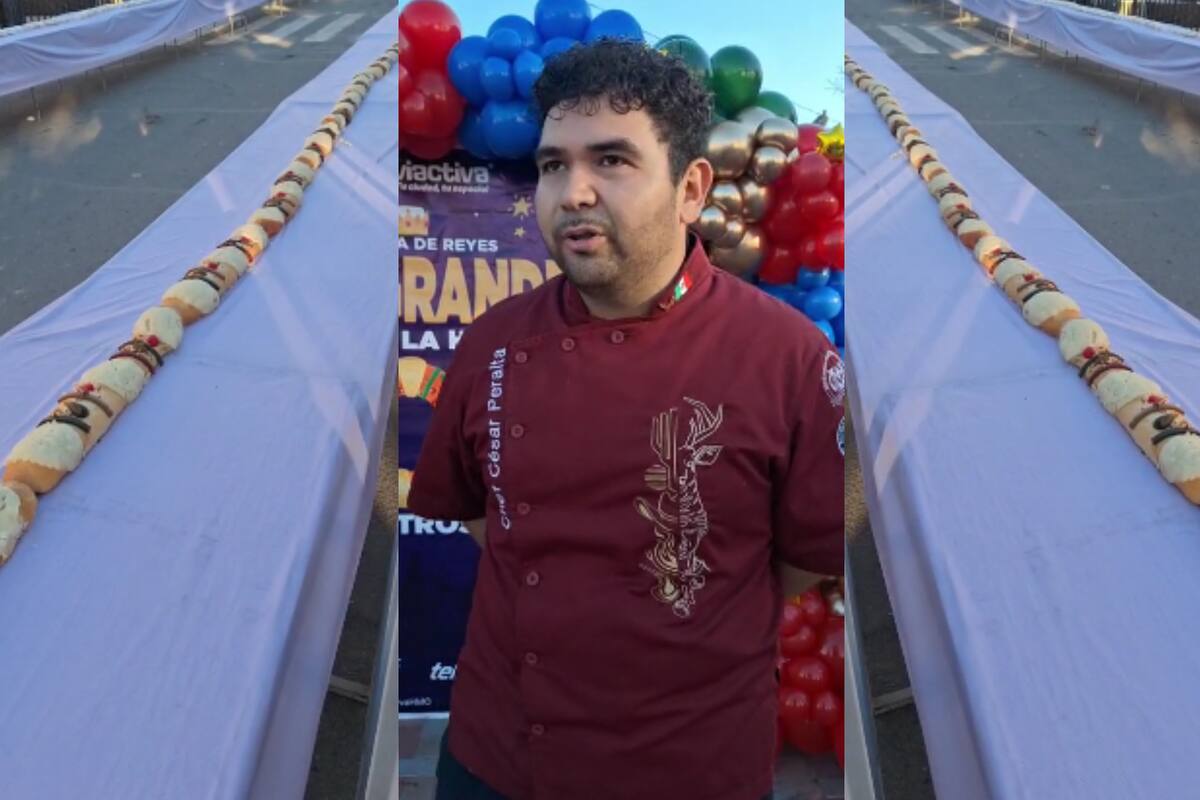 Hermosillo rompió récord con rosca de 600 metros hecha por más de 280 alumnos de la Universidad Vizcaya de las Américas