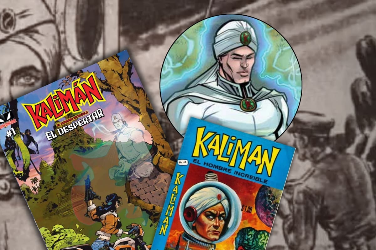 “¡Serenidad y paciencia… Mucha paciencia!”: Kalimán, el superhéroe mexicano de los años 60, vuelve con un nuevo cómic que pretende conectar con las generaciones actuales, pero “sin perder su esencia”