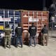 Aseguran autos de lujo con reporte de robo en recinto portuario de Ensenada