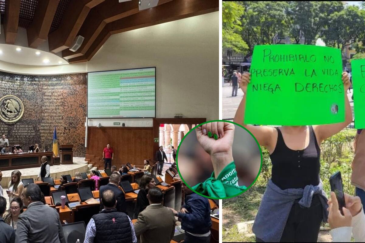 Aborto despenalizado en Jalisco: 20 votos a favor, 16 en contra