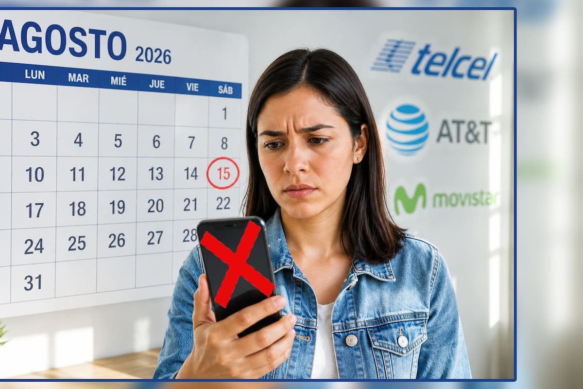 ¿Suspenderán algunas líneas de celulares en agosto por registro con CURP? Esto se sabe
