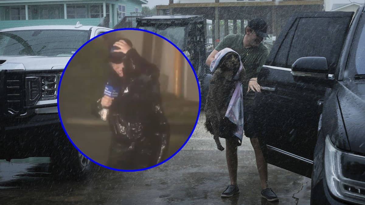 Habitantes de Texas resistieron los embates de Beryl que volvió a fortalecerse como huracán. | AP y Captura de video de The Weather Channel