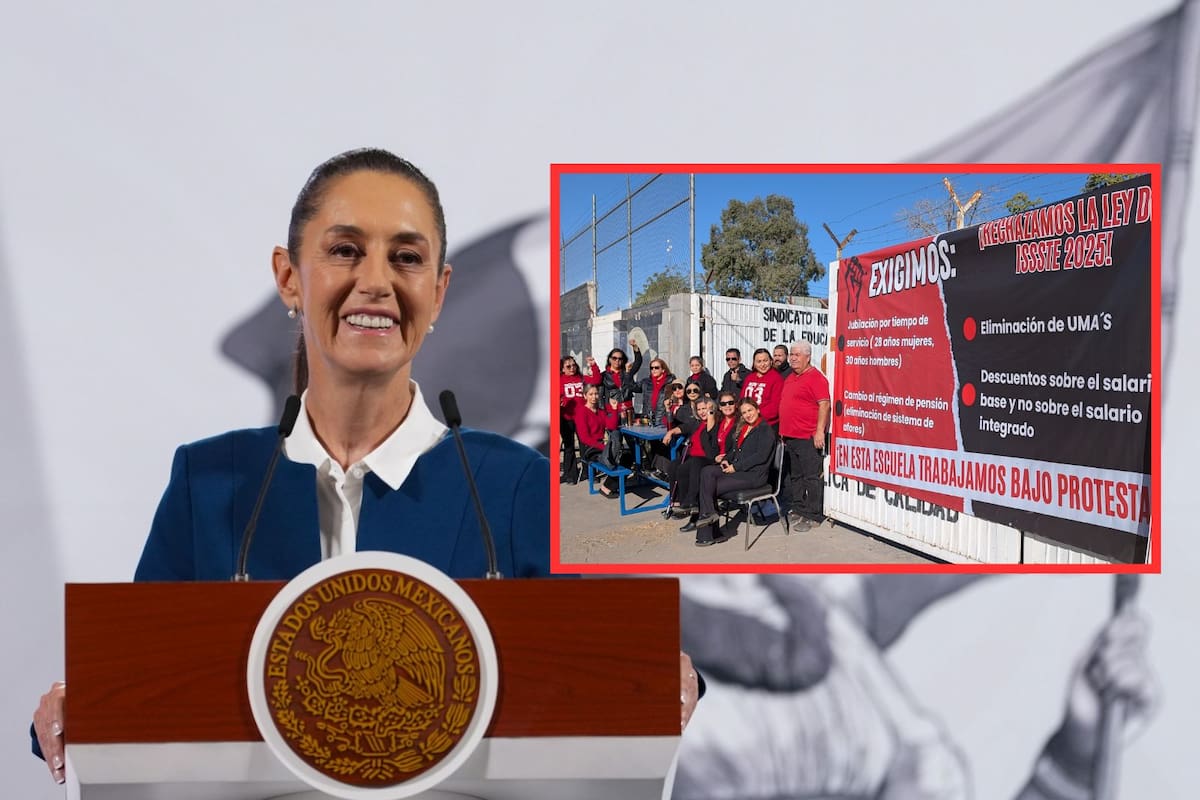 Sheinbaum envía mensaje a docentes por reforma a Ley del ISSSTE 2025: “No hay necesidad de movilizaciones”, dice