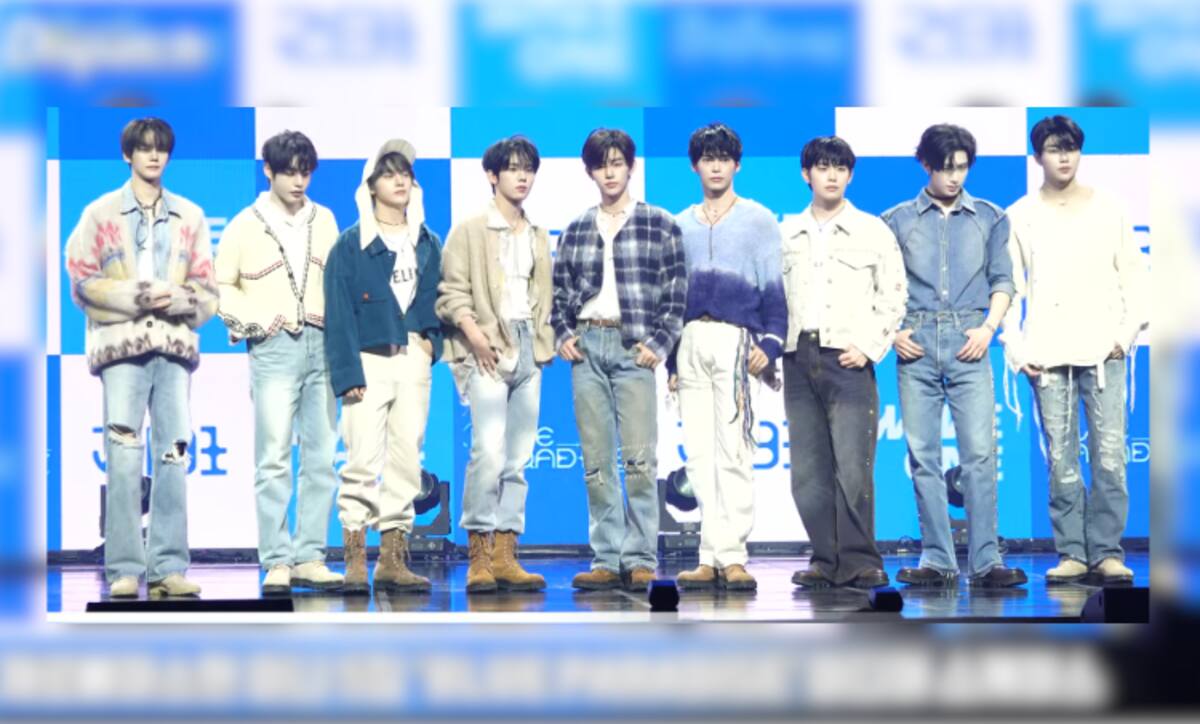 Los miembros de ZB1 durante el Showcase de hoy. / Captura de pantalla, Dispatch.