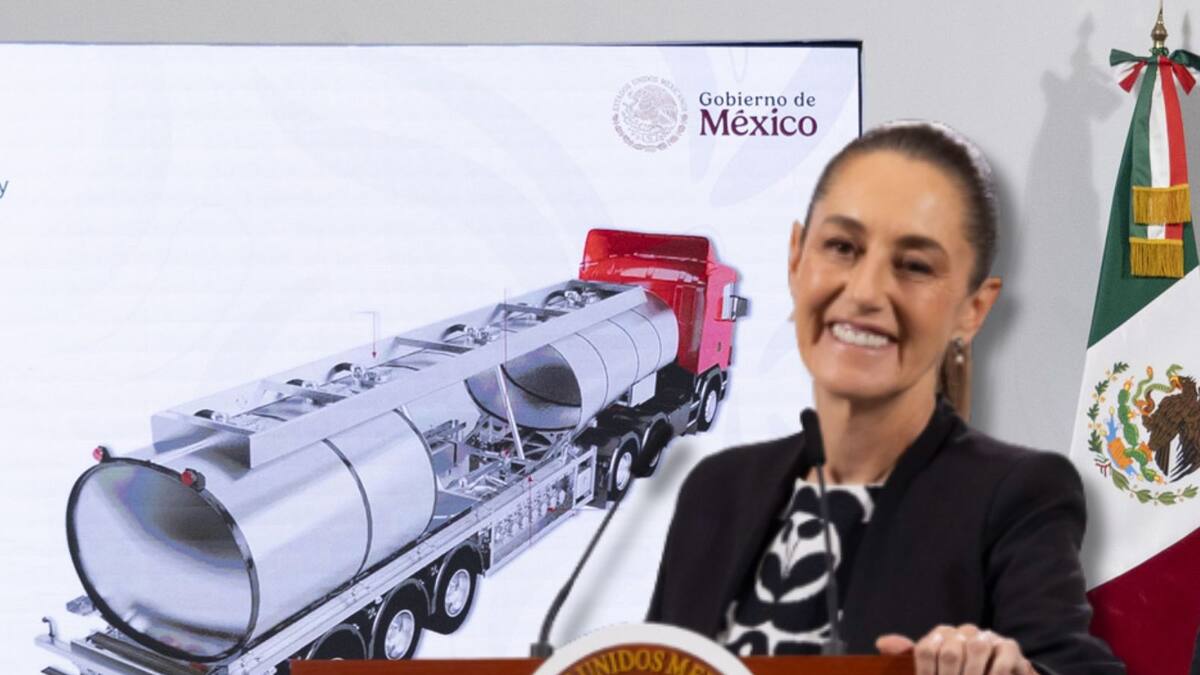 Sheinbaum impone código QR, control de velocidad y GPS a pipas: Las nuevas normas para el transporte y distribución de Gas LP en México
