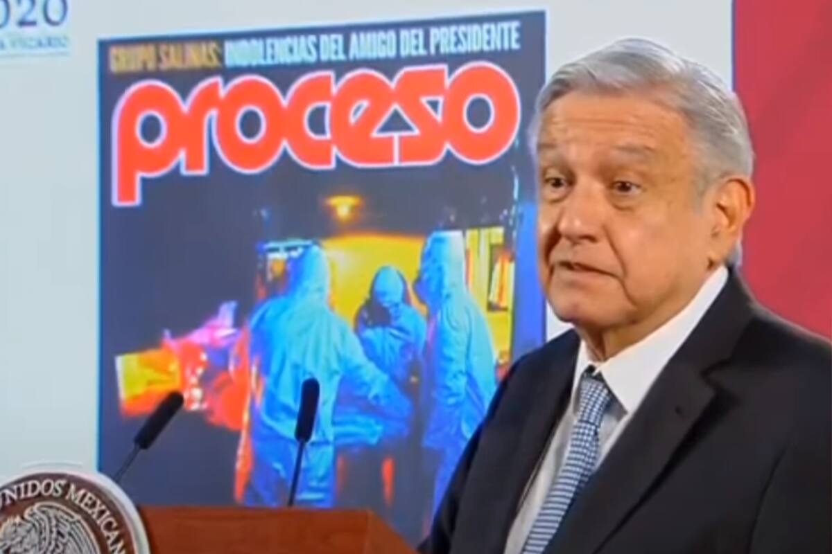 AMLO critica portada de Proceso pero niega censura