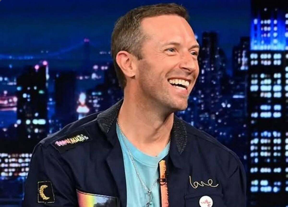 Chris Martin, vocalista de Coldplay.