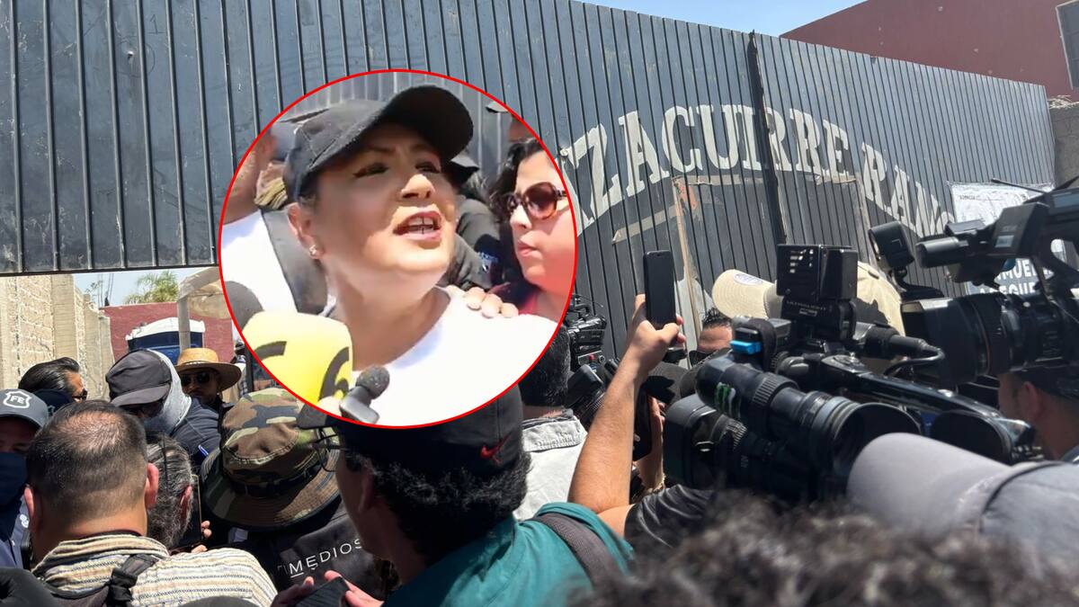 Las madres buscadoras que entraron al Rancho Izaguirre mostraron su descontento por el recorrido y lo compararon con un "museo". | Especial GH