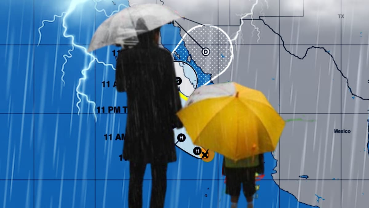 Las lluvias producidas por el Huracán Lorena podrían afectar varios estados en México; conoce sus efectos. | Especial