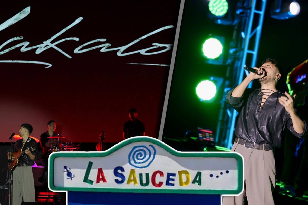 Así fue la presentación del cantante sonorense, Kakalo, en la inauguración de La Sauceda