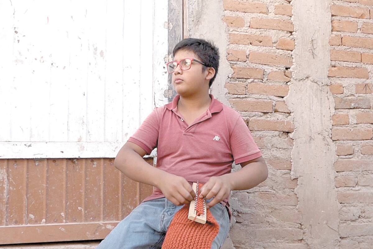 Luis Alejandro no ha podido seguir clases