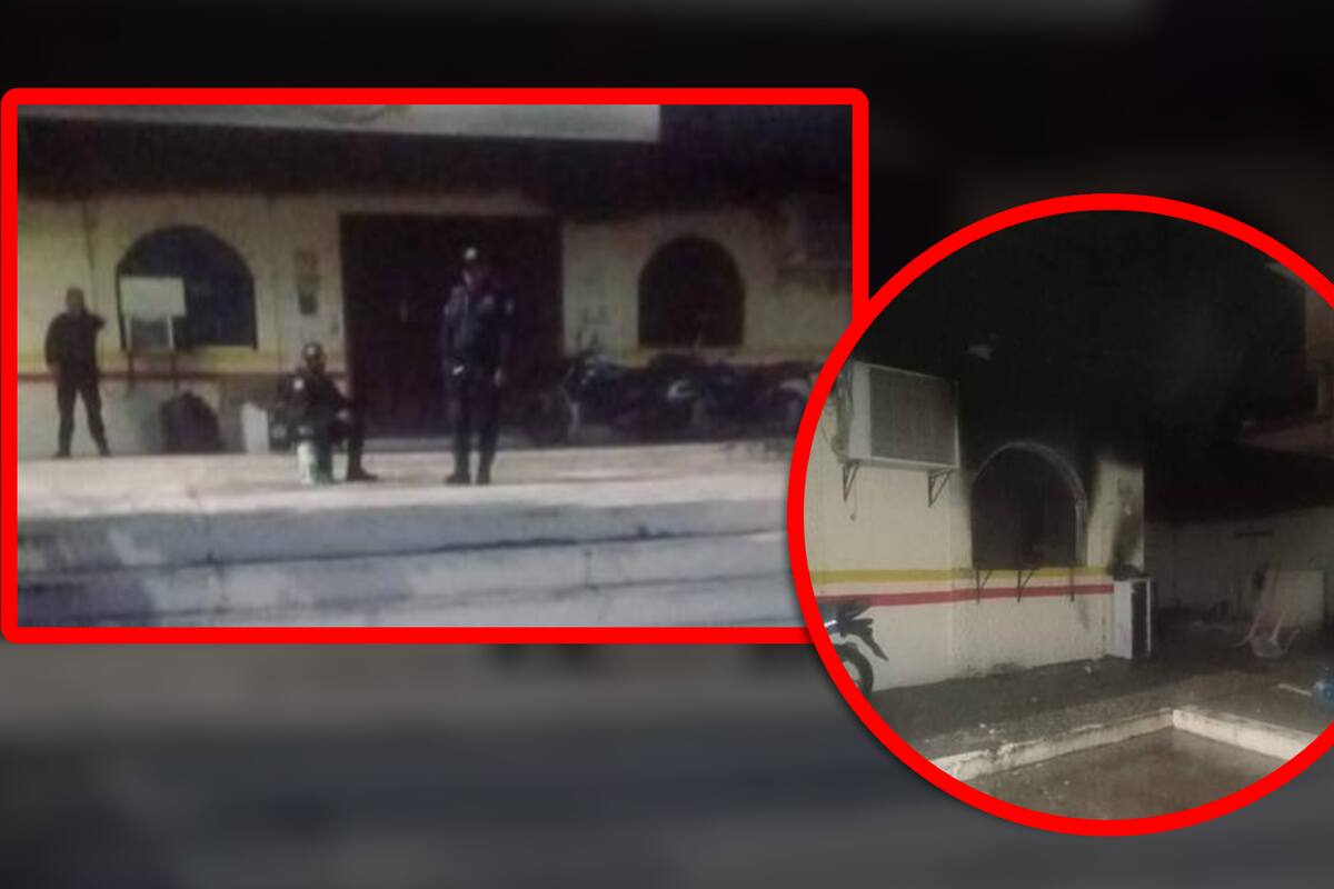 Grupo armado irrumpe e incendia ayuntamiento en Chiapas