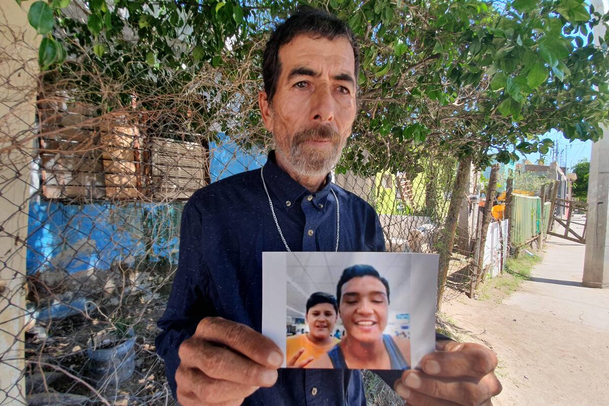 "Sé que el niño por ahí anda, en otro cuerpecito"