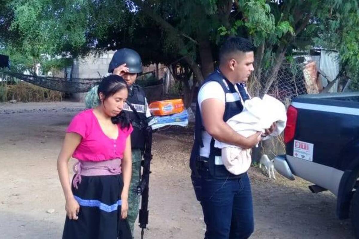 Mujer da a luz con ayuda de Guardia Nacional en la Y Griega, Caborca