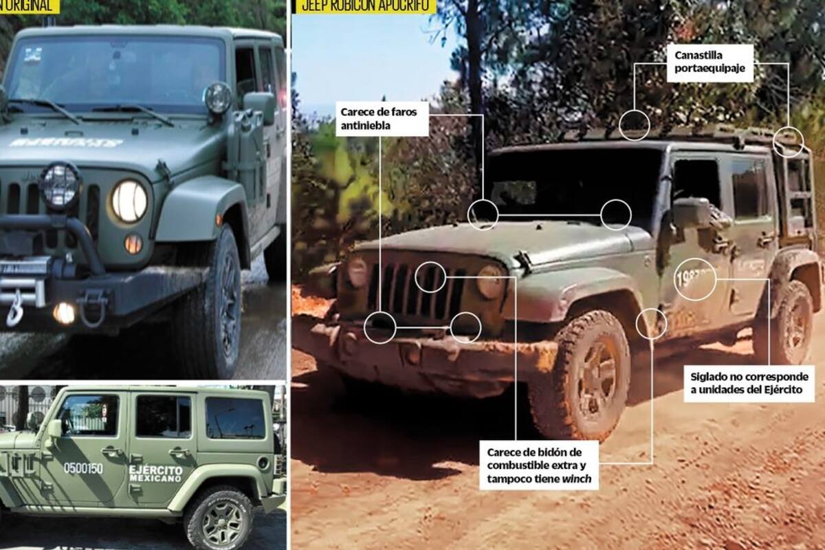 Crimen organizado clona Jeeps que usa el Ejército