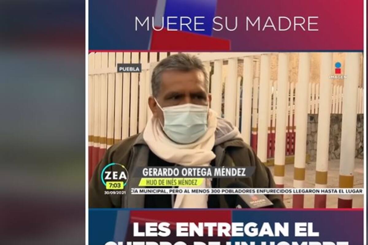 Puebla: Muere madre y le entregan a la familia el cuerpo de un hombre