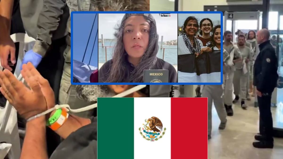 Voluntarios mexicanos de la Flotilla Global Sumud enfrentarán audiencias en Israel tras ser interceptados