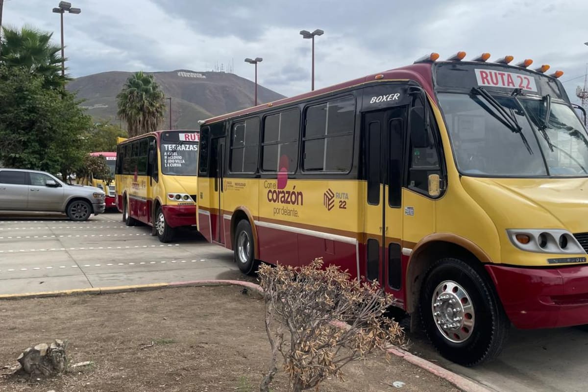 Relanzan la ruta de transporte del Ojo de Agua a Macroplaza en el este de Tijuana