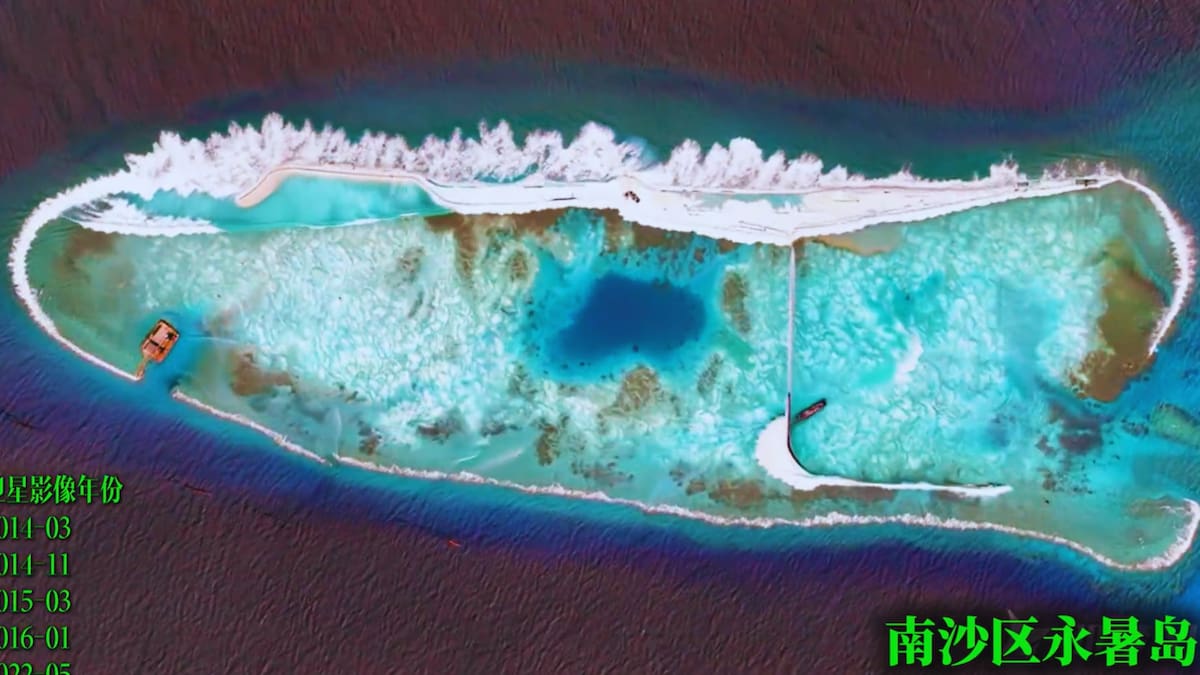 Entre diciembre de 2013 y junio de 2015, China logró una velocidad de construcción sin precedentes. Foto: Captura de video/X