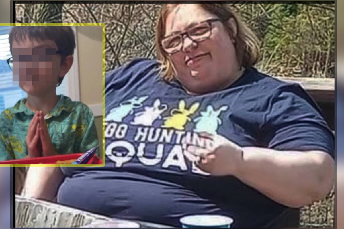 Mujer que pesa 154 kilos mató a su hijo de asfixia al sentarse sobre él como castigo en Indiana