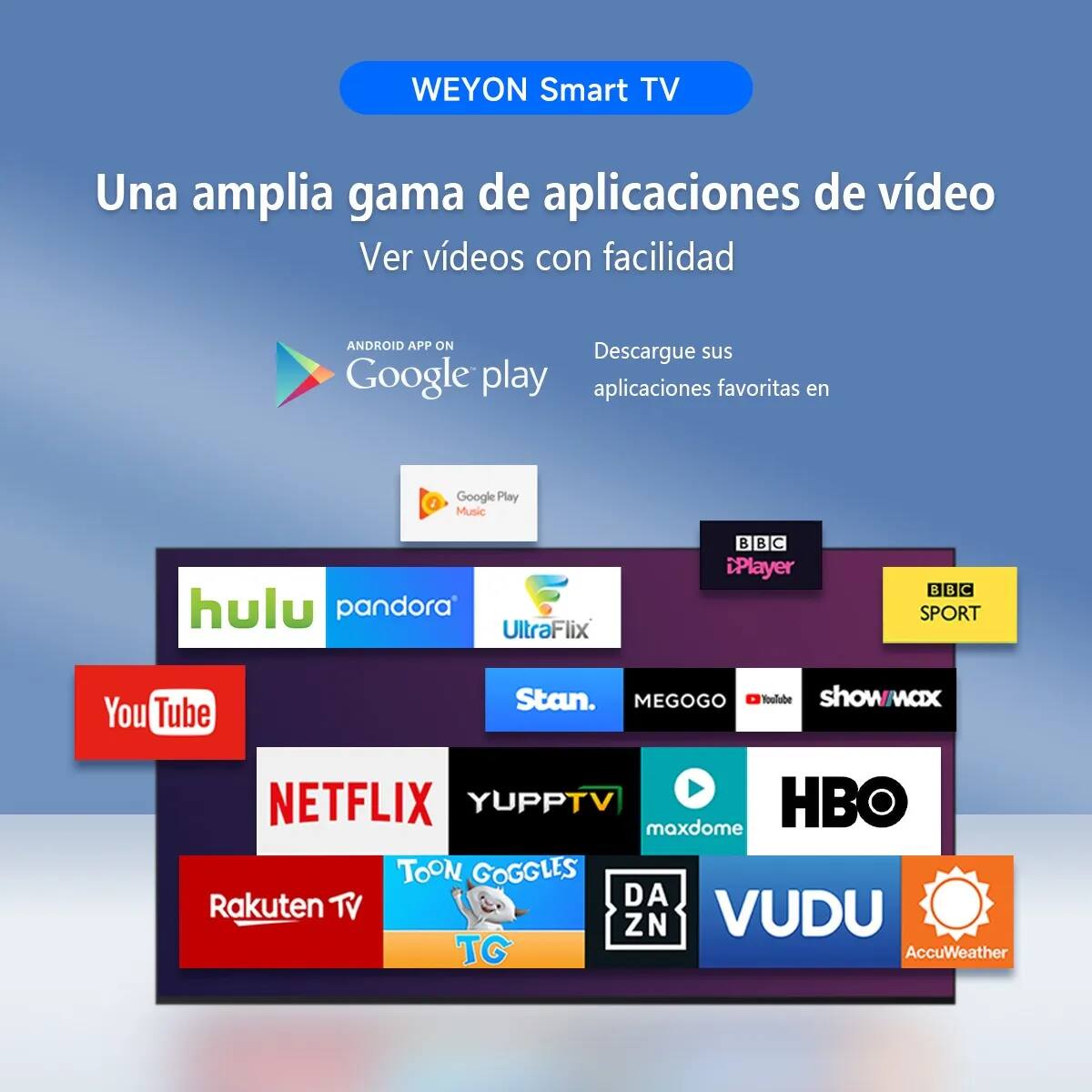 Smart TV Weyon de 32 pulgadas (modelo 32WDSNMX) | MErcado Libre