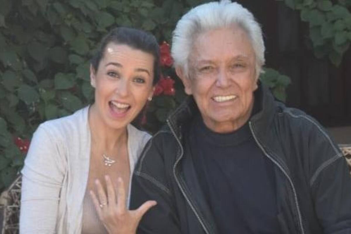 Alberto Vázquez de 81 años se casó con joven de 38 años