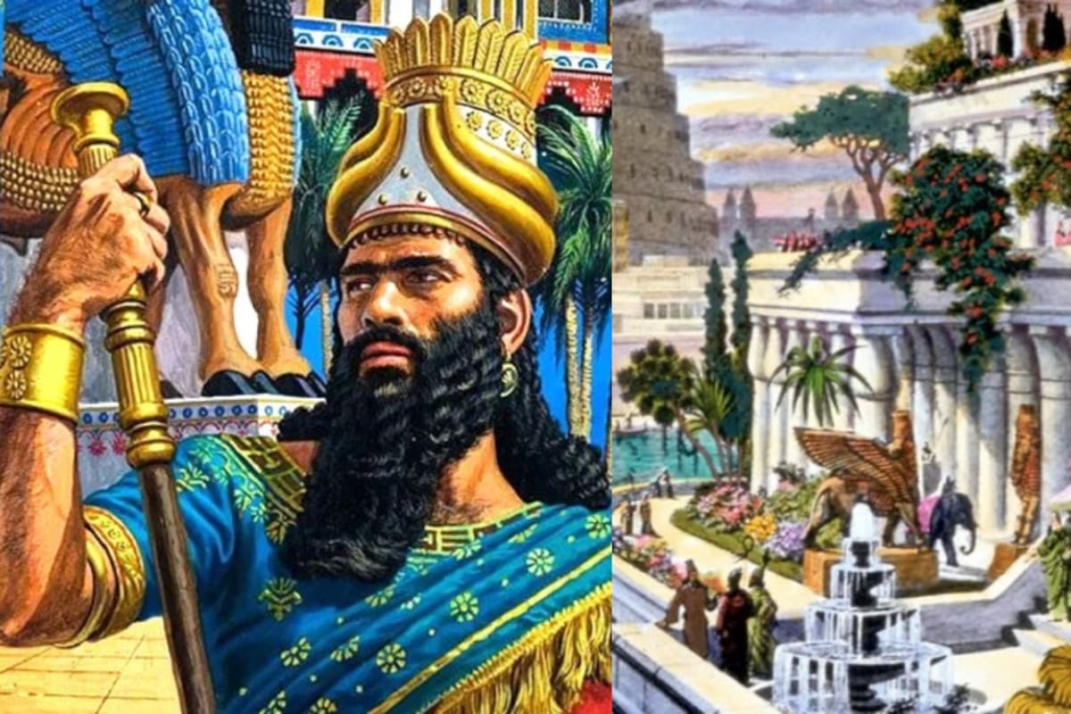 Usuario en Instagram recrea como se verían los Jardines de Babilonia en el tiempo del reinado de Nabucodnosor