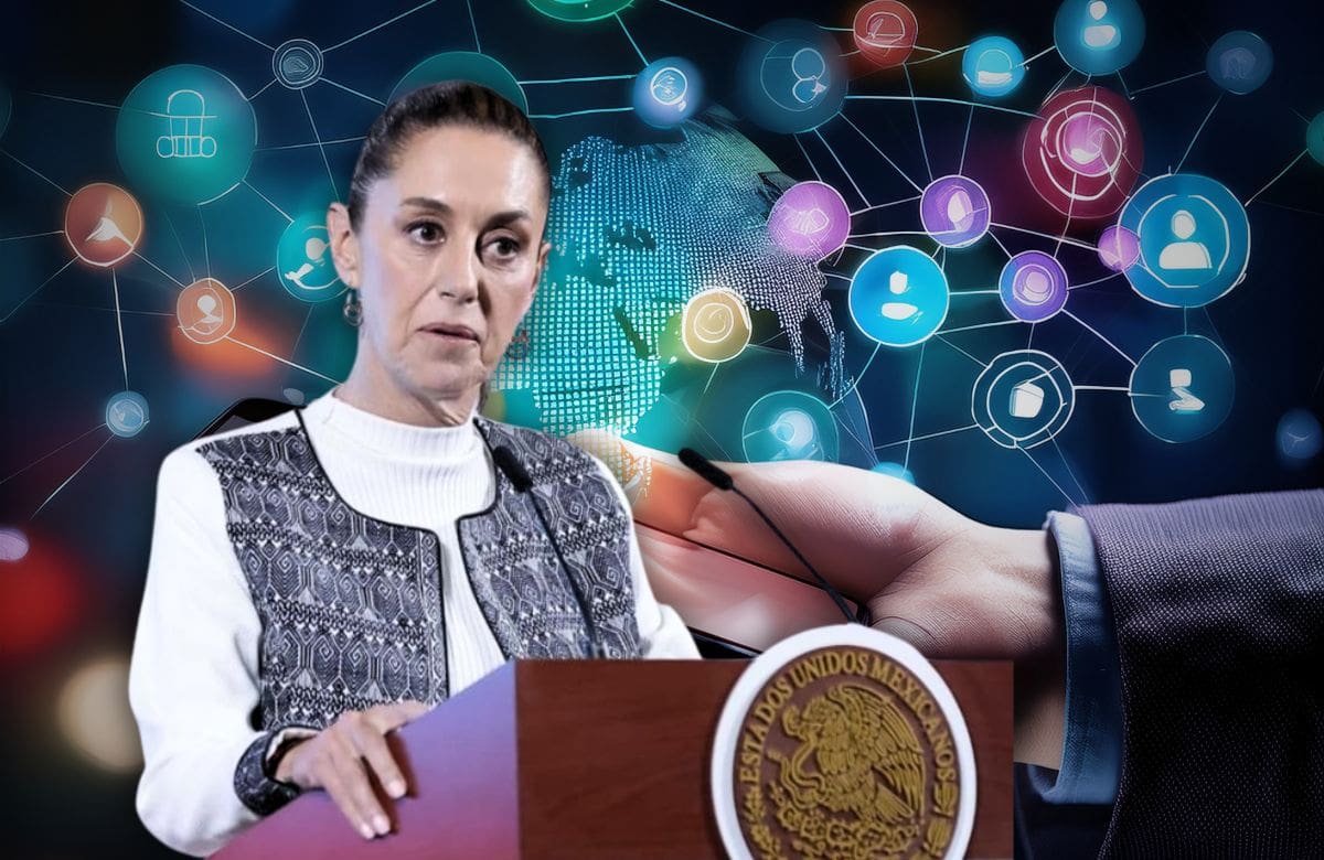 Claudia Sheinbaum anunció que después del Mundial abrirá un debate sobre regulación de inteligencia artificial, redes sociales y uso de celulares en escuelas. | Foto: Especial GH.