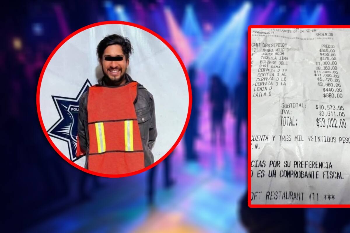 Detienen a hombre por no pagar cuenta de más de 50 mil pesos en table dance de Ciudad Juárez